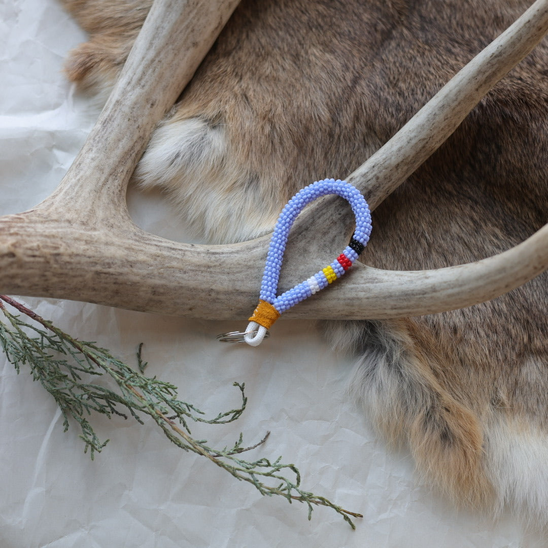 Keegan W. Medicine Wheel Tiny Finger Lanyards