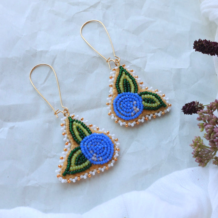 Deneyounen Designs Blueberry Earrings