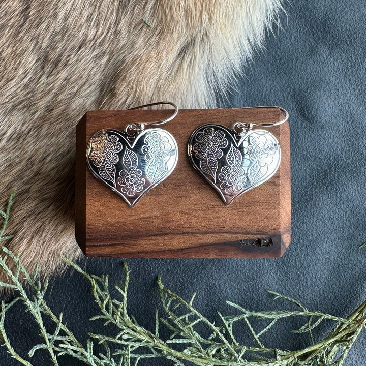Mother Earth's Creation Earrings & Pendant by Medicine Bear Arts