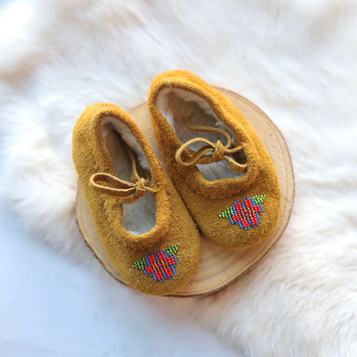 T. Sullivan Toddler Red Floral Ballerina Slipper