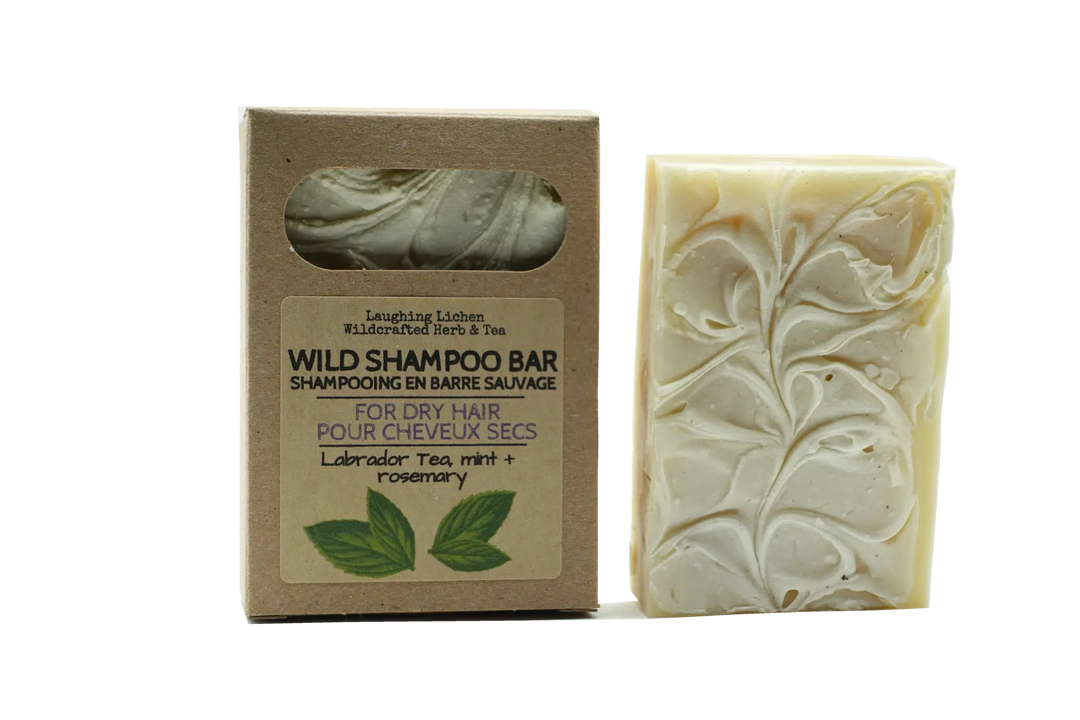 Laughing Lichen Botanical Shampoo Bar for Dry Hair