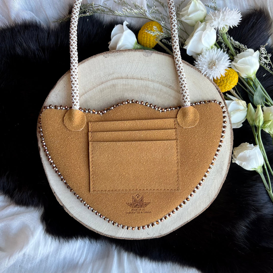 Ironstar Co. Magenta Floral Beaded Medallion