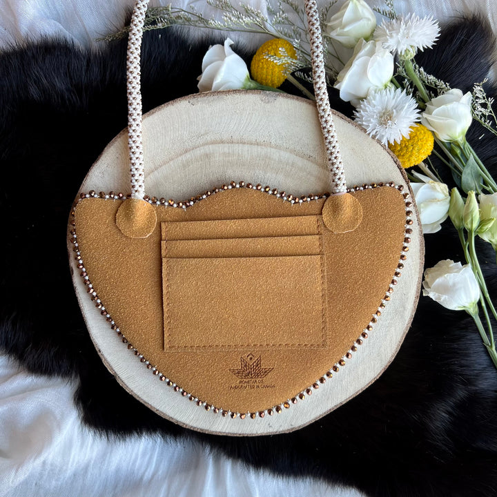 Ironstar Co. Magenta Floral Beaded Medallion