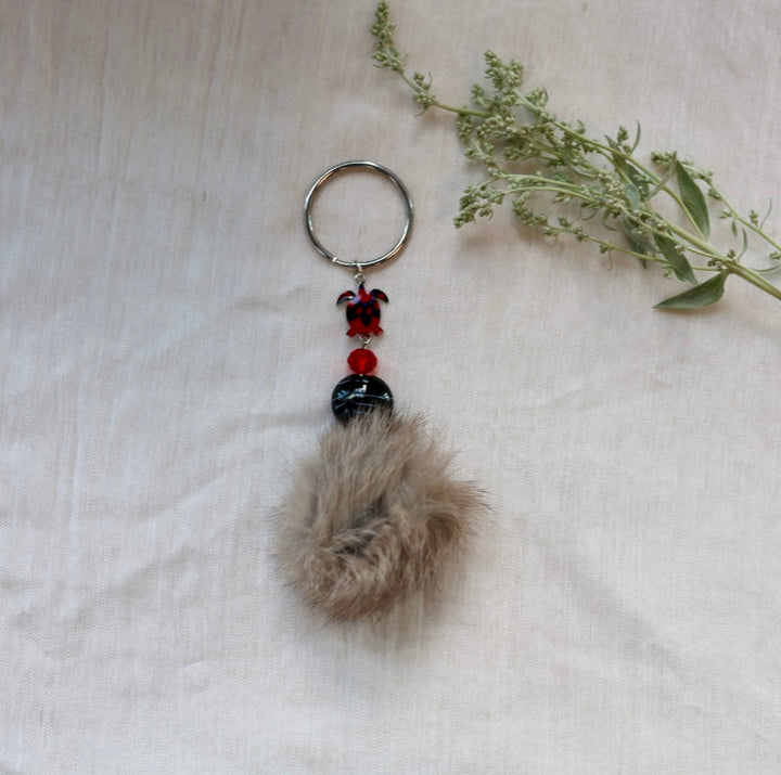 Helen H. Fur Keychains Assorted