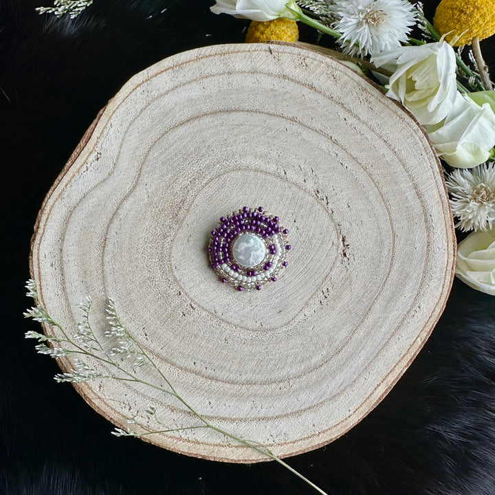 Ironstar Co. Mother of Pearl Beaded Pins