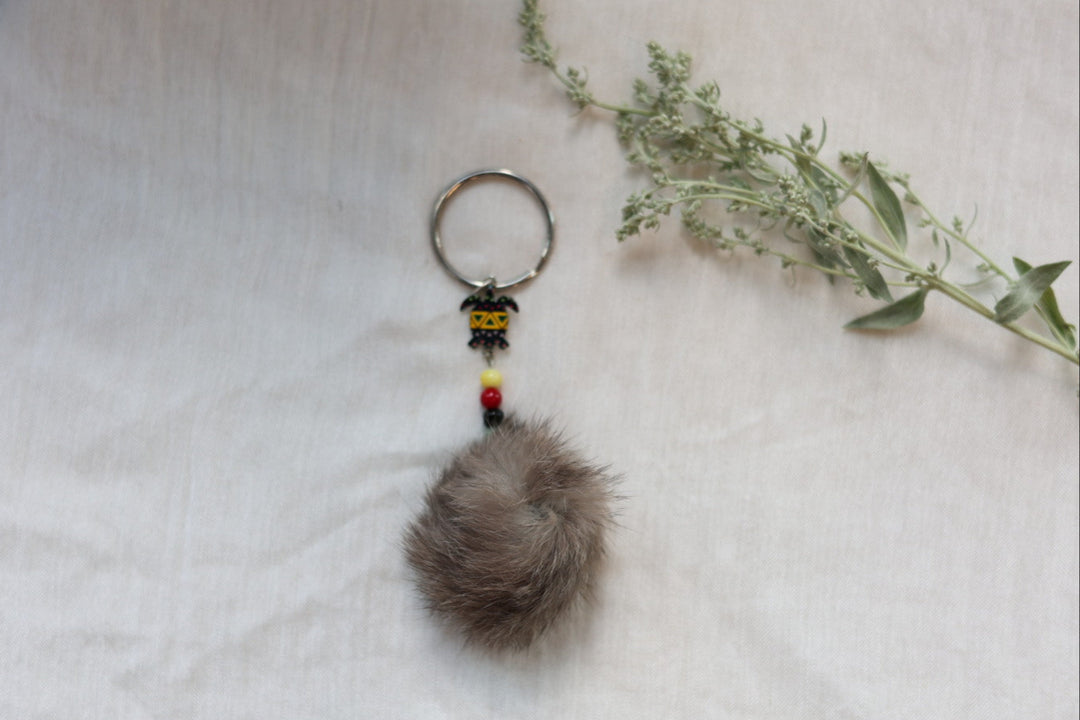 Helen H. Fur Keychains Assorted