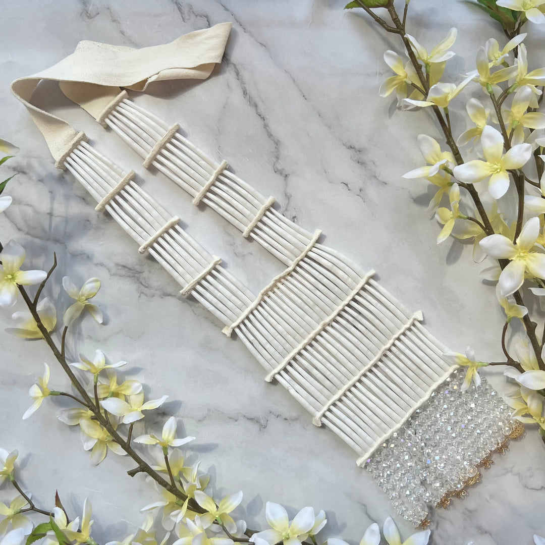 Dentaliums By Dionne Stacked Dentalium Necklace