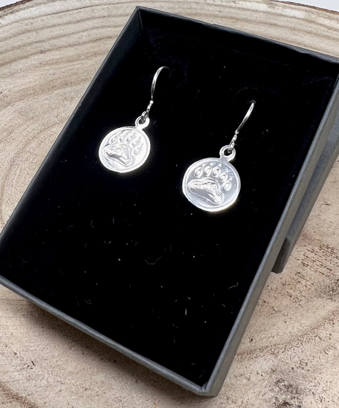 Medicine Bear Arts Bear Print Earrings