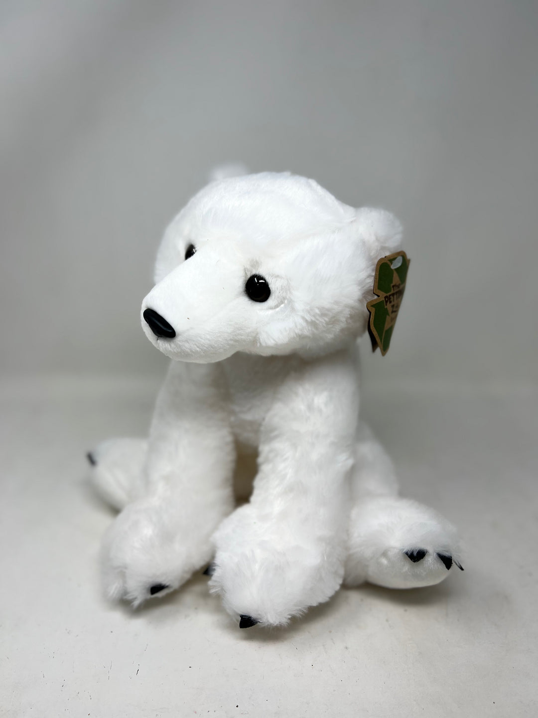 The Petting Zoo 12" Polar Bear