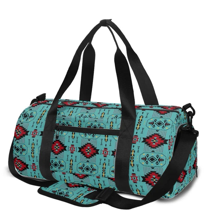 Keya Aztec Turquoise Travel Bag