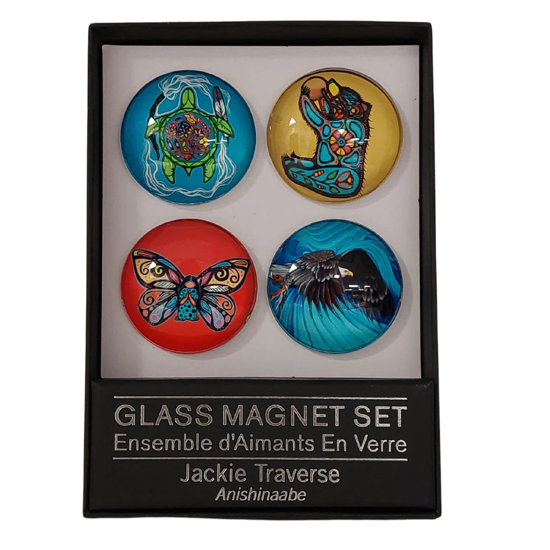 CAP Jackie Traverse Glass Magnet Set