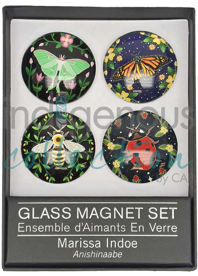 CAP Marissa Indoe Glass Magnet Set