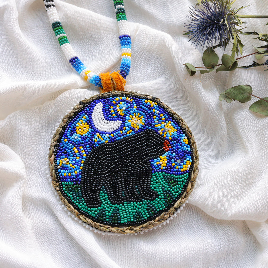 Prairie Beads Beaded Medallion