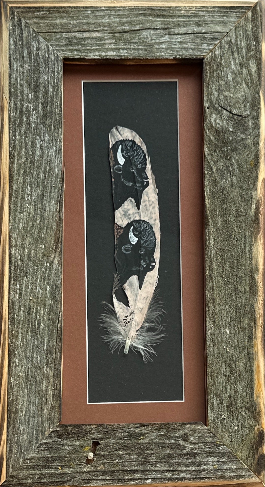 Lucille Scott Two Bison