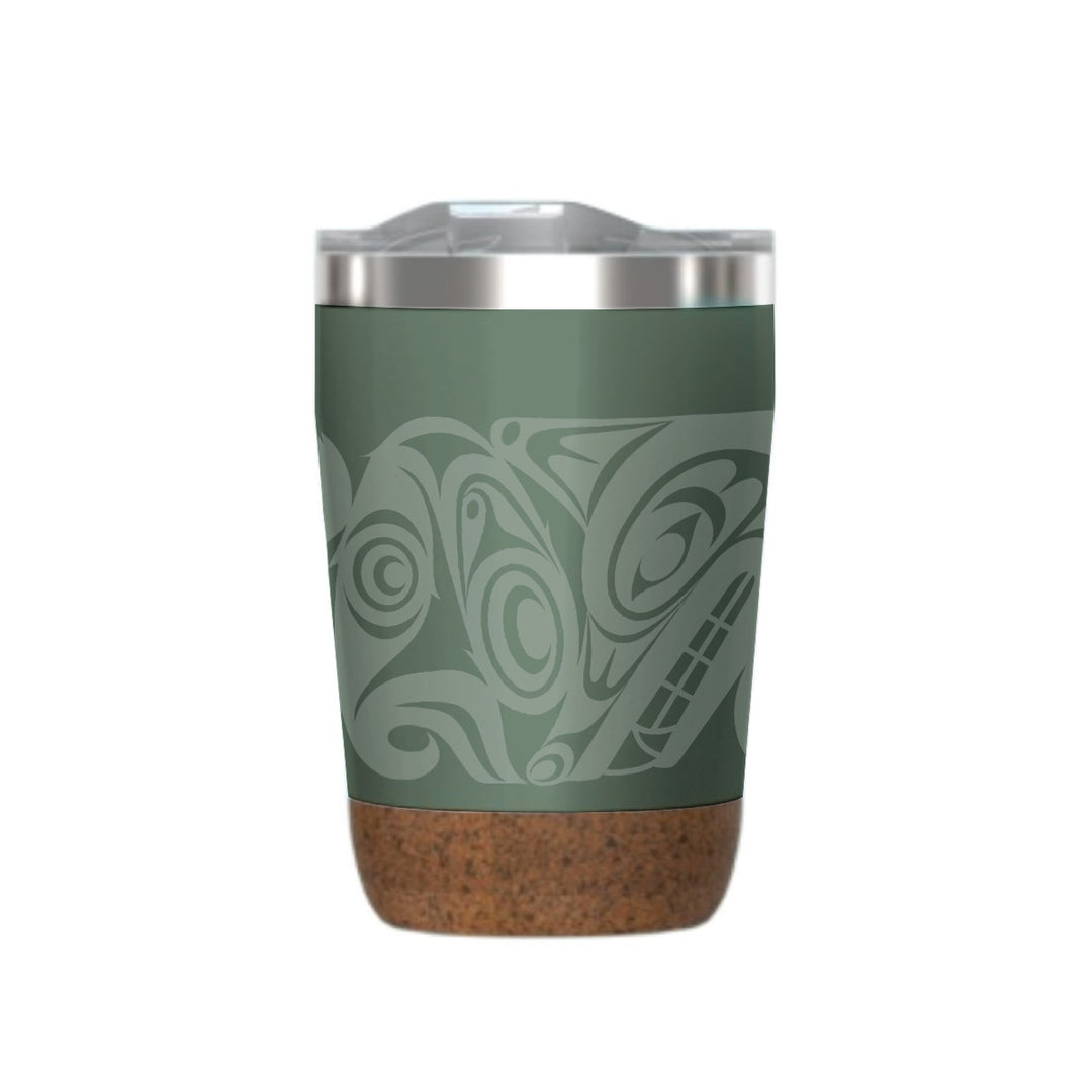 Native Northwest Urban Wolf Cork Base Travel Mug (12oz)