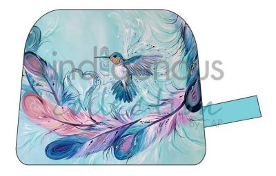 CAP Hummingbird Feathers Foldable Backpack