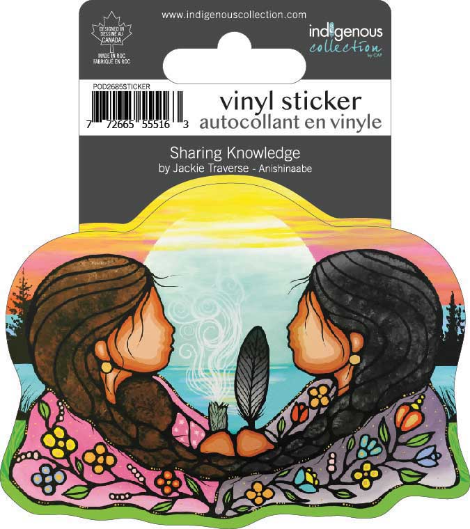 CAP Sharing Knowledge Vinyl Sticker