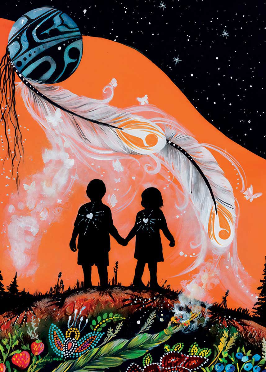 CAP The Journey Home Magnet