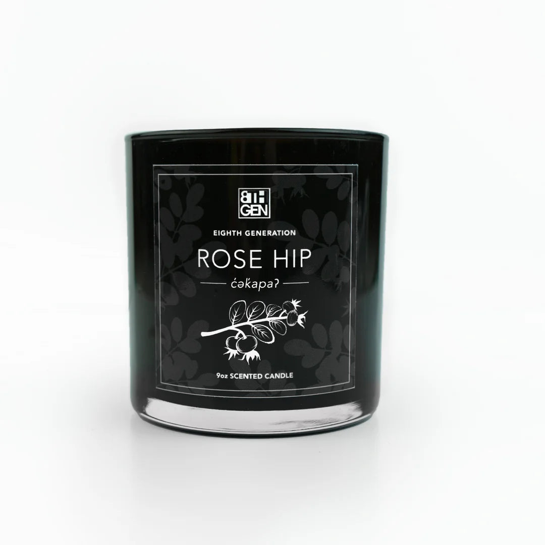 Eighth Generation Rose Hip Candle