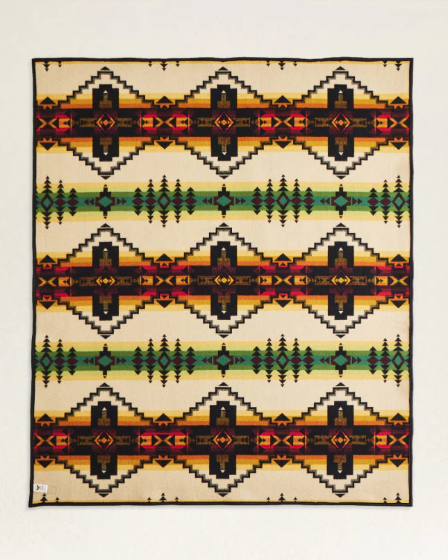 Pendleton Four Corners Black Multi Blanket