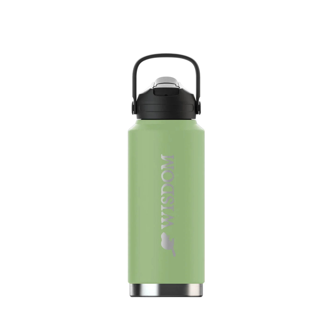 Keya 7 Teachings Stainless Steel Water Bottle - Beaver/Wisdom