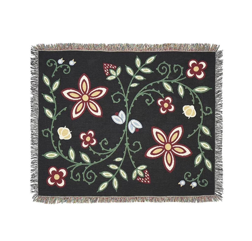 Eighth Generation Classic Woodland Throw Blanket
