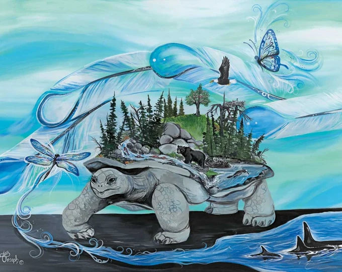 CAP Turtle Island Art Card