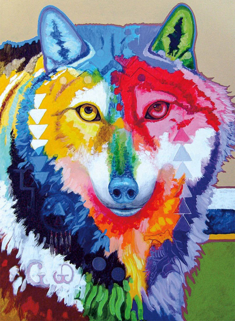 CAP Big Wolf Magnet