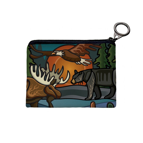 Native Northwest All My Relatives (Indinawemaaganidag) Coin Purse