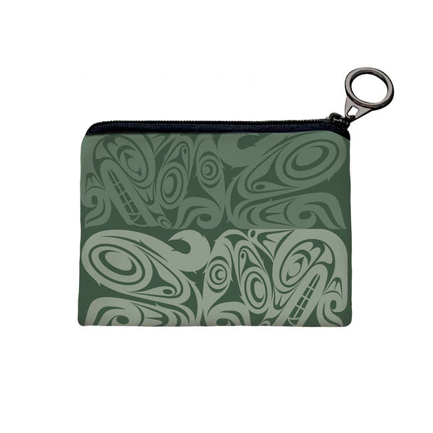 Native Northwest Urban Wolf Coin Purse