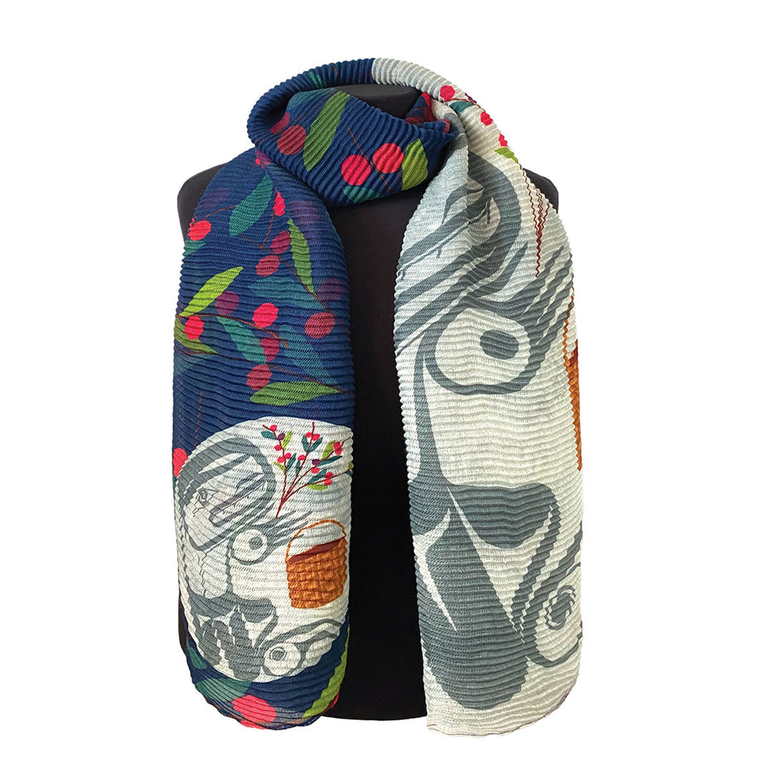 Native Northwest Berry Picker in The Moon Eco Scarf