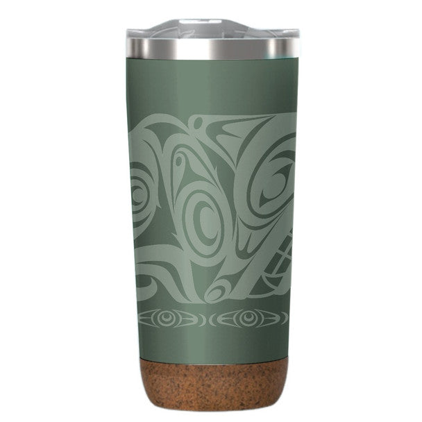 Native Northwest Urban Wolf Cork Base Travel Mug (20oz)