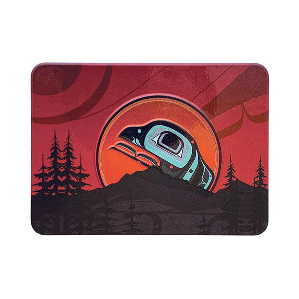 Native Northwest The Light Keeper Embossed Metal Magnet