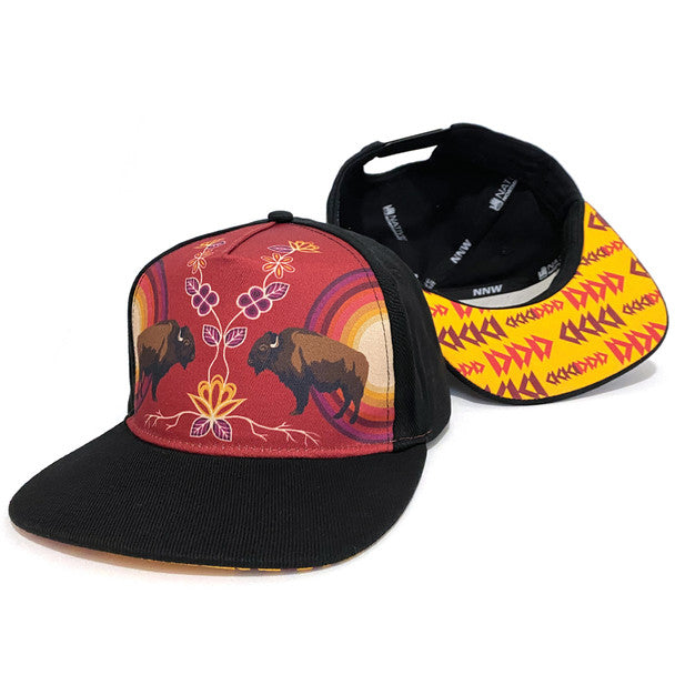 Native Northwest Buffaloes (MashkodeBiizhikina) Back Cap