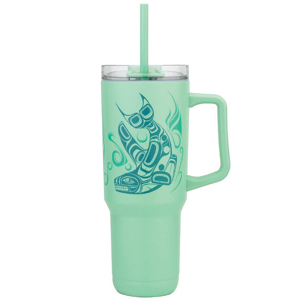 Native Northwest Whale 40oz Insulated Tumbler