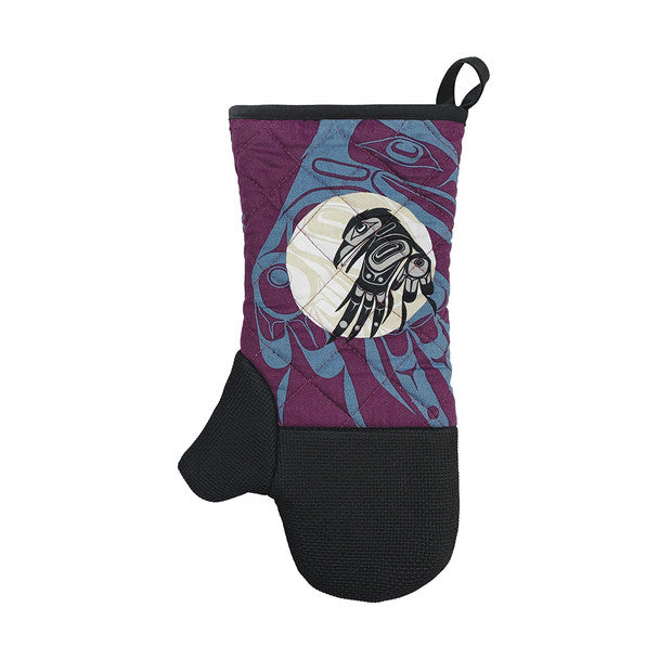 Native Northwest Raven Moon Oven Mitt