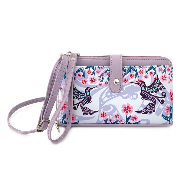 Native Northwest Hummingbird Smartphone Crossbody bag