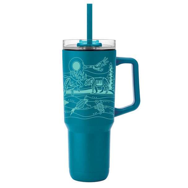 Native Northwest All My Relatives (Indinawemaaganidag) 40oz Insulated Tumbler