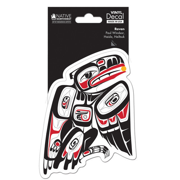 Native Northwest Raven Decal