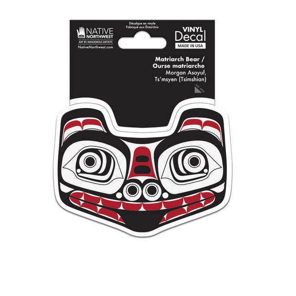 Native Northwest Matriarch Bear Decal