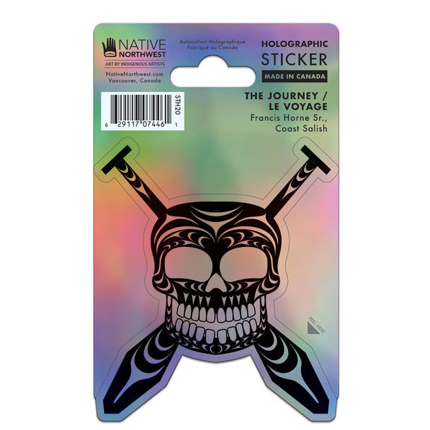 Native Northwest The Journey Holographic Sticker
