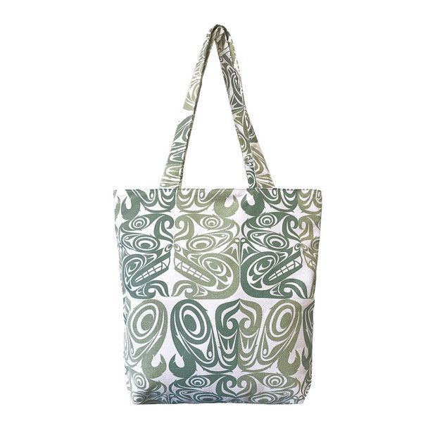 Native Northwest Urban Wolf Everyday Canvas Tote