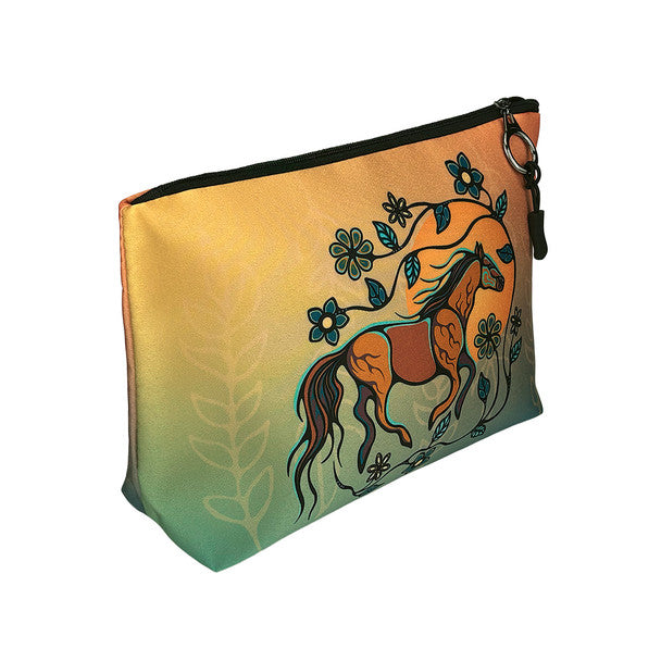 Native Northwest Horse (Bebezhigooganzhii) Handy Pouch