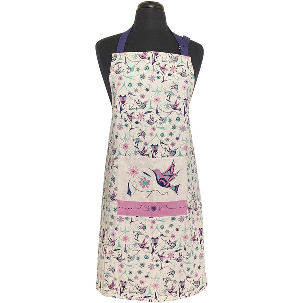 Native Northwest Hummingbird Apron