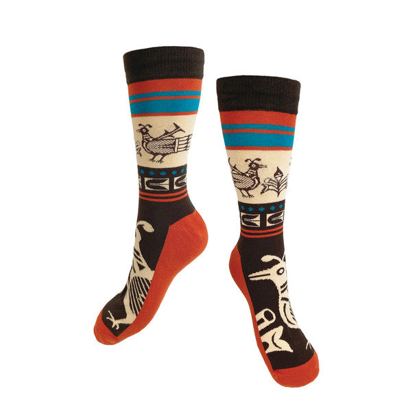 Native Northwest Art Socks - Ancestral Spirits