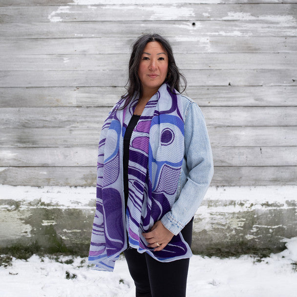 Native Northwest Butterfly Eco Scarf