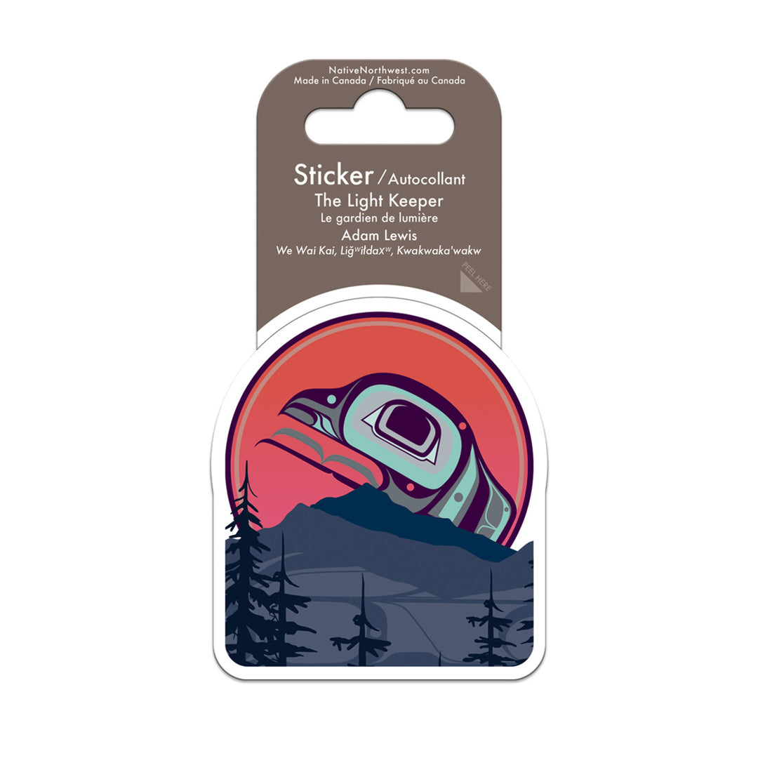 Native Northwest  The Light Keeper Sticker