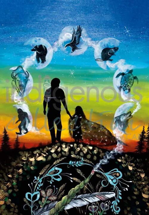 CAP A Father's Guidance Art Card