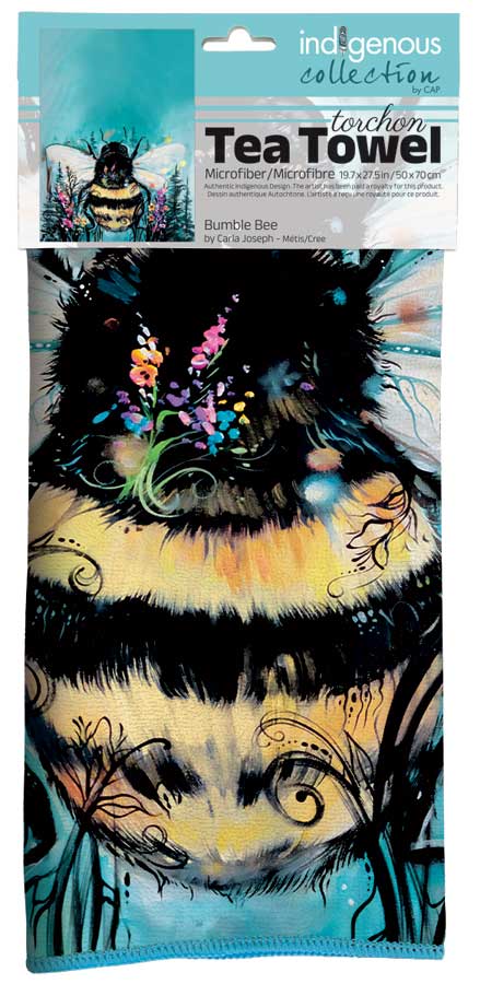 CAP Bumble Bee Microfiber Tea Towel