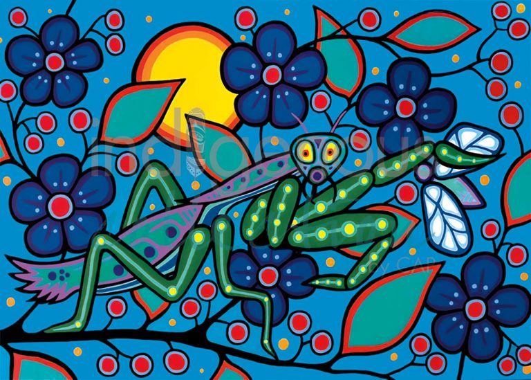 CAP Praying Mantis Small Art Plaque